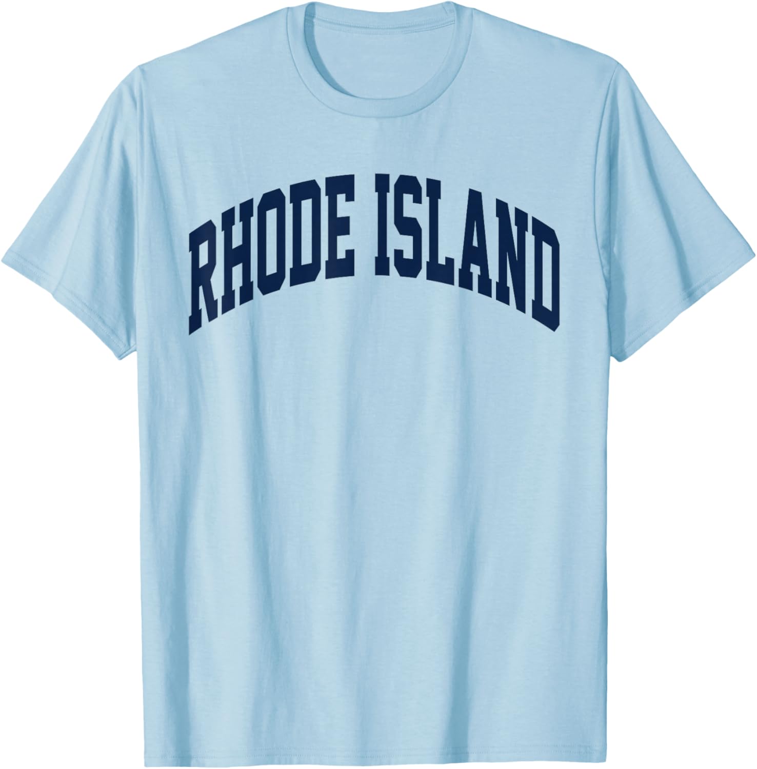 Retro Rhode Island Souvenir Classic Rhode Island Blue RI T-Shirt - T-Shirt | Light Blue