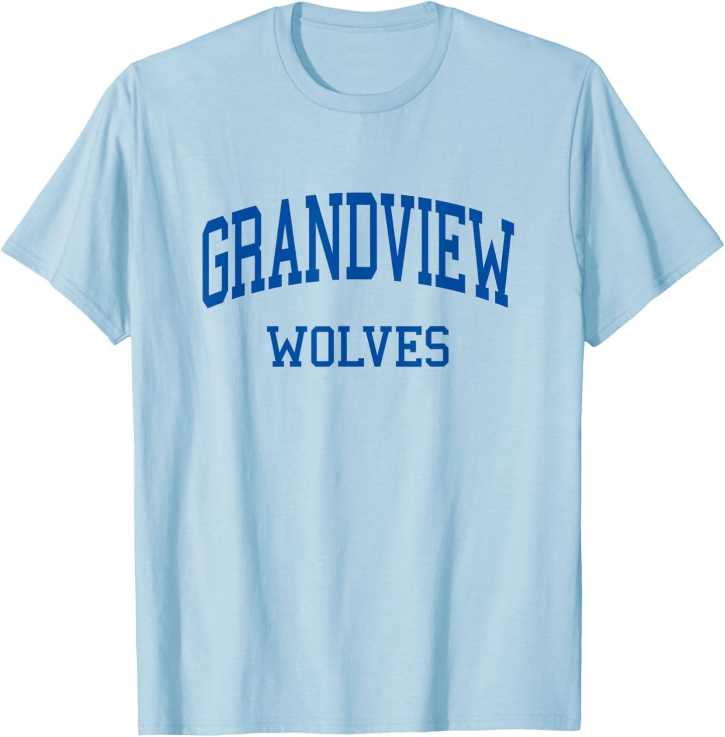 Grandview High School HS Aurora CO Retro T-Shirt - T-Shirt | Light Blue