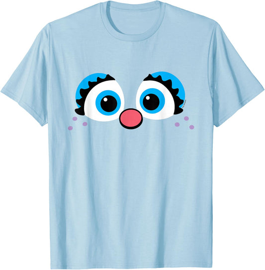 Sesame Street Abby Cadabby Eyes Halloween Costume T-Shirt - T-Shirt | Light Blue