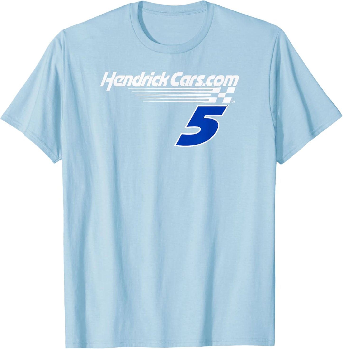 Hendrick Motorsports Kyle Larson 5 Red Officially Licensed T-Shirt - T-Shirt | Light Blue