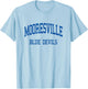 Mooresville High School HS Mooresville NC Retro T-Shirt - T-Shirt | Light Blue