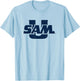 Samford Bulldogs | Official NCAA University Merch | PPSAM05 T-Shirt - T-Shirt | Light Blue