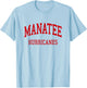 Manatee High School HS Bradenton FL Retro T-Shirt - T-Shirt | Light Blue