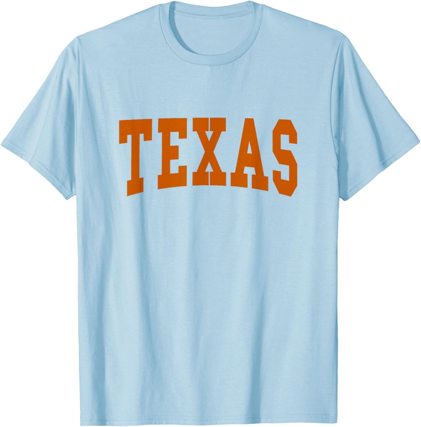 Texas - Throwback Design T-Shirt - T-Shirt | Light Blue