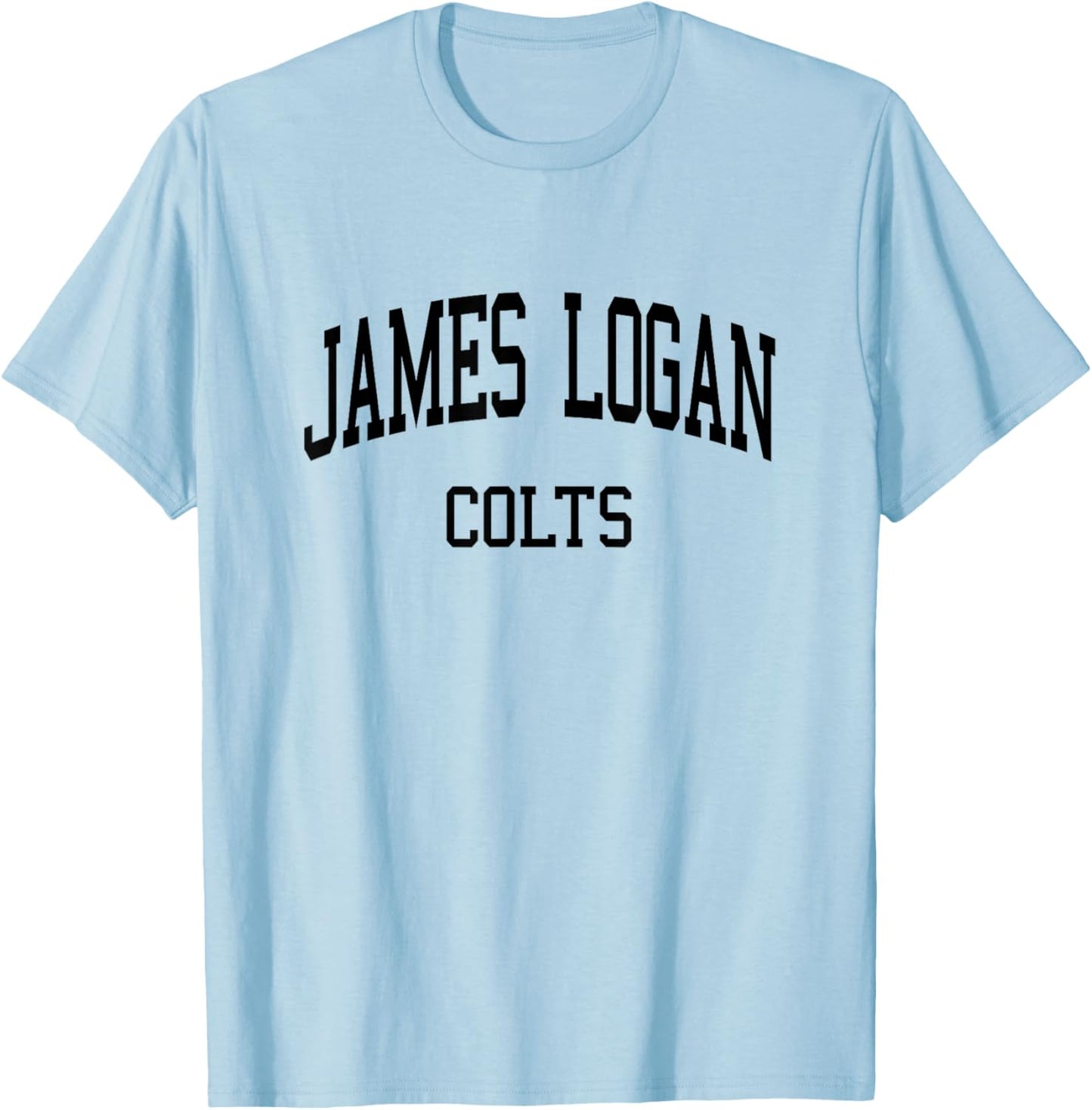 James Logan High School HS Union City CA Retro T-Shirt - T-Shirt | Light Blue