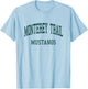 Monterey Trail High School HS Elk Grove CA Retro T-Shirt - T-Shirt | Light Blue