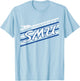 SMU Mustangs Retro Performer Red Officially Licensed T-Shirt - T-Shirt | Light Blue