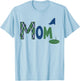 Mom of The Birthday Boy Hole in One Golf Sport Matching T-Shirt - T-Shirt | Light Blue