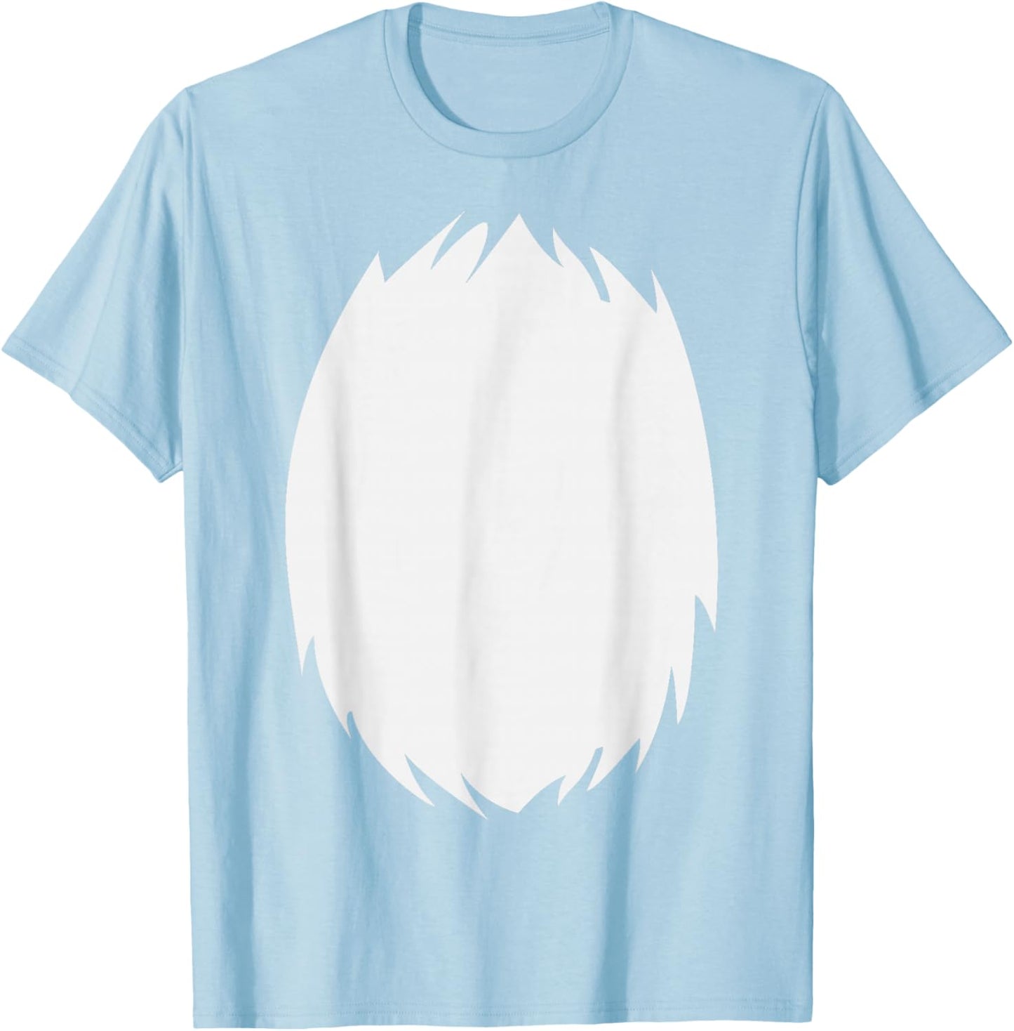 Wolf Costume Adult Children Men Women Wolf Costume T-Shirt - T-Shirt | Light Blue