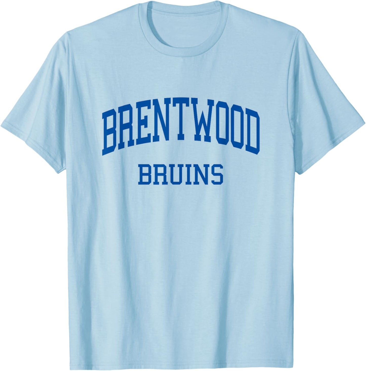 Brentwood High School HS Brentwood TN Retro T-Shirt - T-Shirt | Light Blue