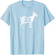Bird 33 Goat Boston Legend Greatest All Time T-Shirt - T-Shirt | Light Blue