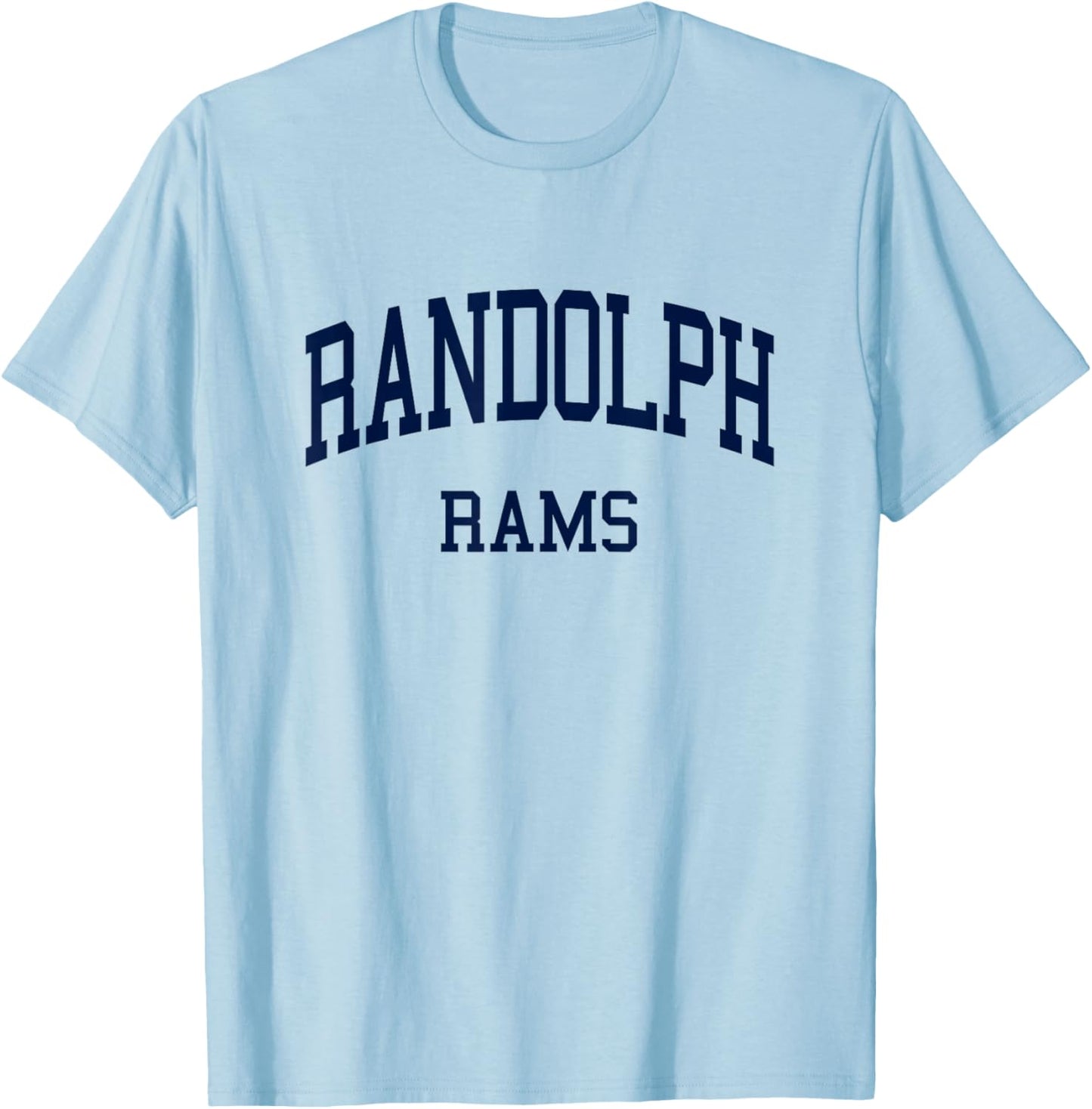 Randolph High School HS Randolph NJ Retro T-Shirt - T-Shirt | Light Blue