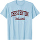 Chesterton High School HS Chesterton in Retro T-Shirt - T-Shirt | Light Blue