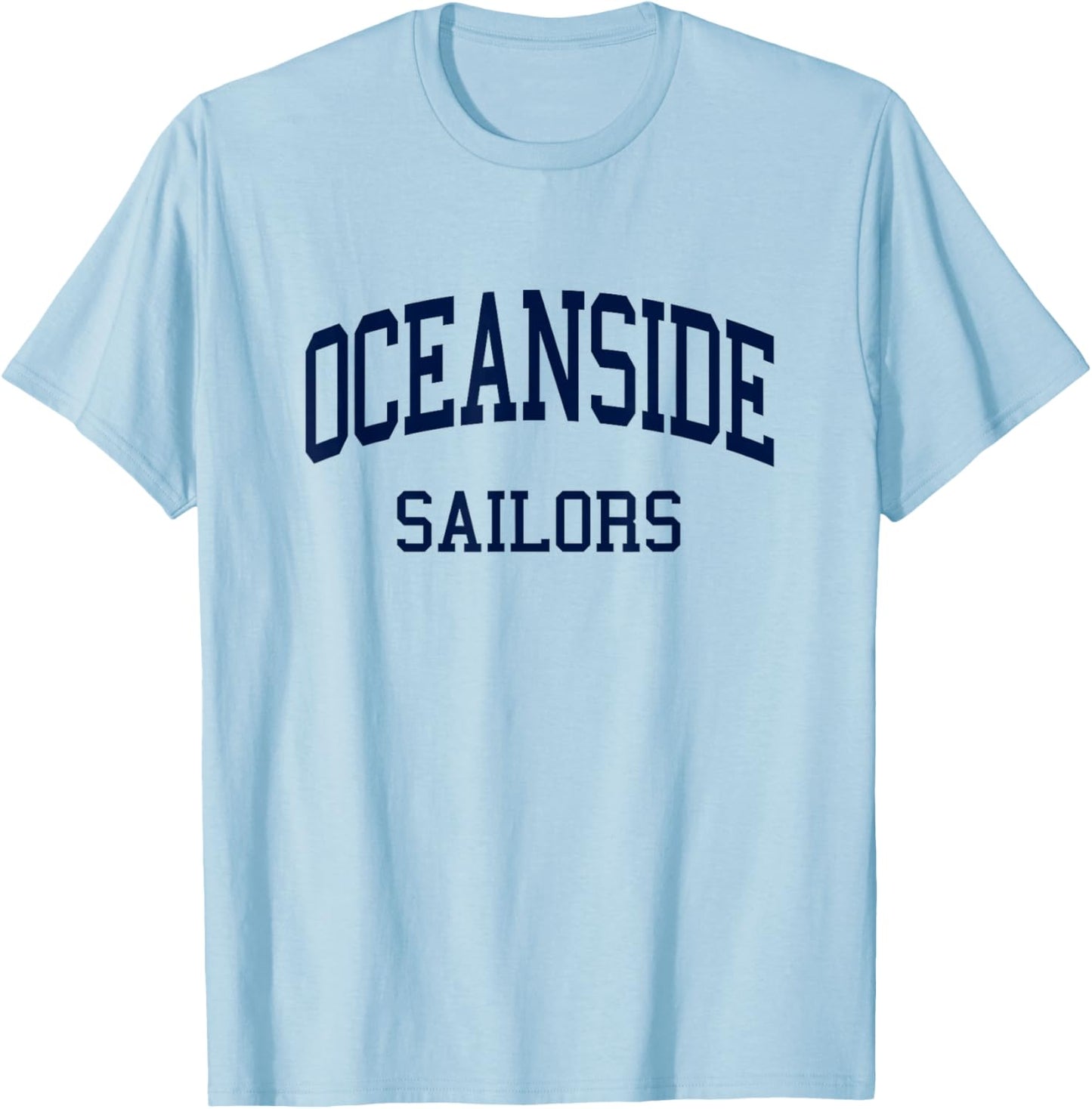 Oceanside High School HS Oceanside NY Retro T-Shirt - T-Shirt | Light Blue