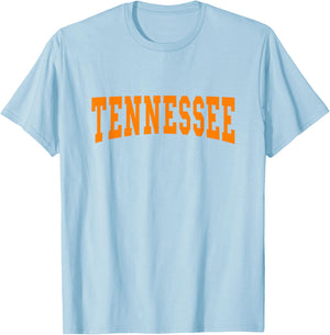 TENNESSEE - Throwback Design - Classic T-Shirt - T-Shirt | Light Blue