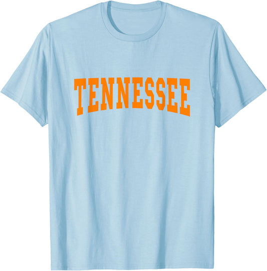 TENNESSEE - Throwback Design - Classic T-Shirt - T-Shirt | Light Blue