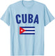 Cuba Flag T-Shirt - T-Shirt | Light Blue