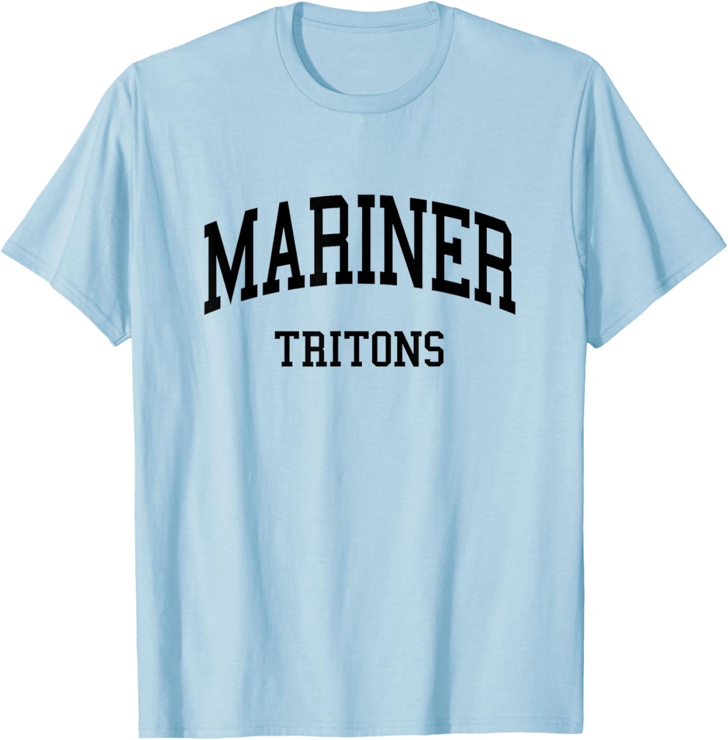 Mariner High School HS Cape Coral FL Retro T-Shirt - T-Shirt | Light Blue