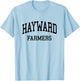 Hayward High School HS Hayward CA Retro T-Shirt - T-Shirt | Light Blue