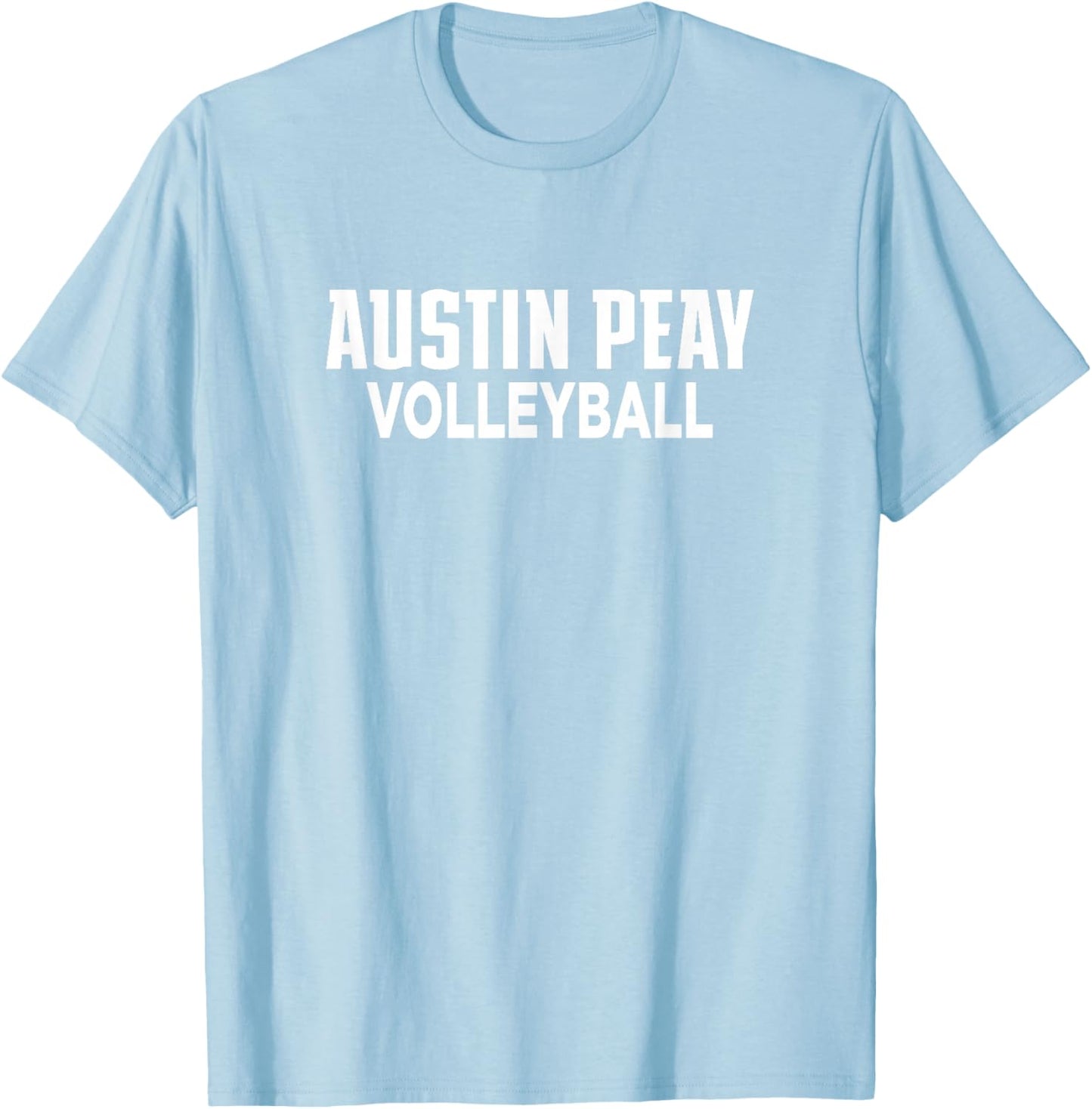 Austin Peay State University Volleyball Governors Apparel T-Shirt - T-Shirt | Light Blue