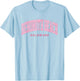Rehoboth Beach Delaware Retro Preppy Throwback Girls T-Shirt - T-Shirt | Light Blue