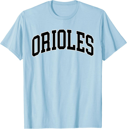 Retro Oriole Cute Oriole Gifts Women Men Kids Boys T-Shirt - T-Shirt | Light Blue