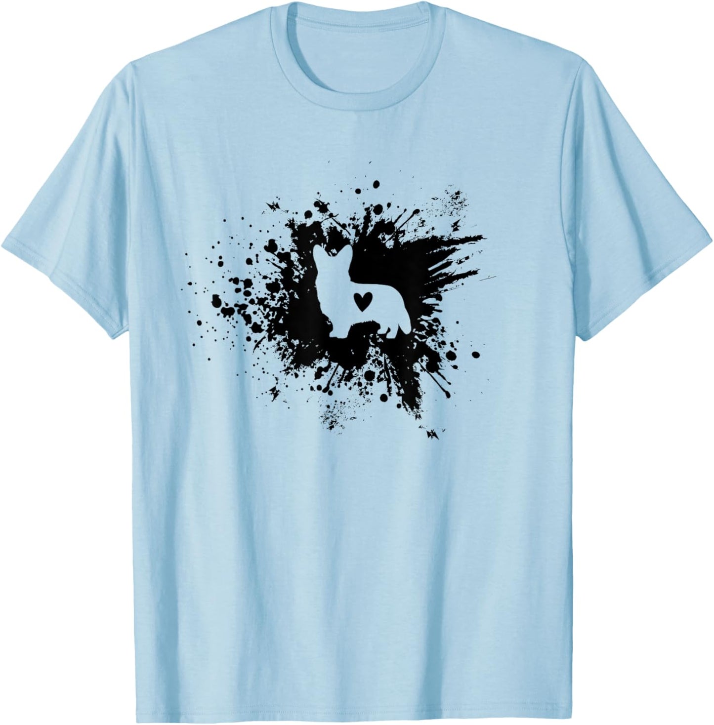Corgi Funny Pet Corgi Dog Lover T-Shirt - T-Shirt | Light Blue