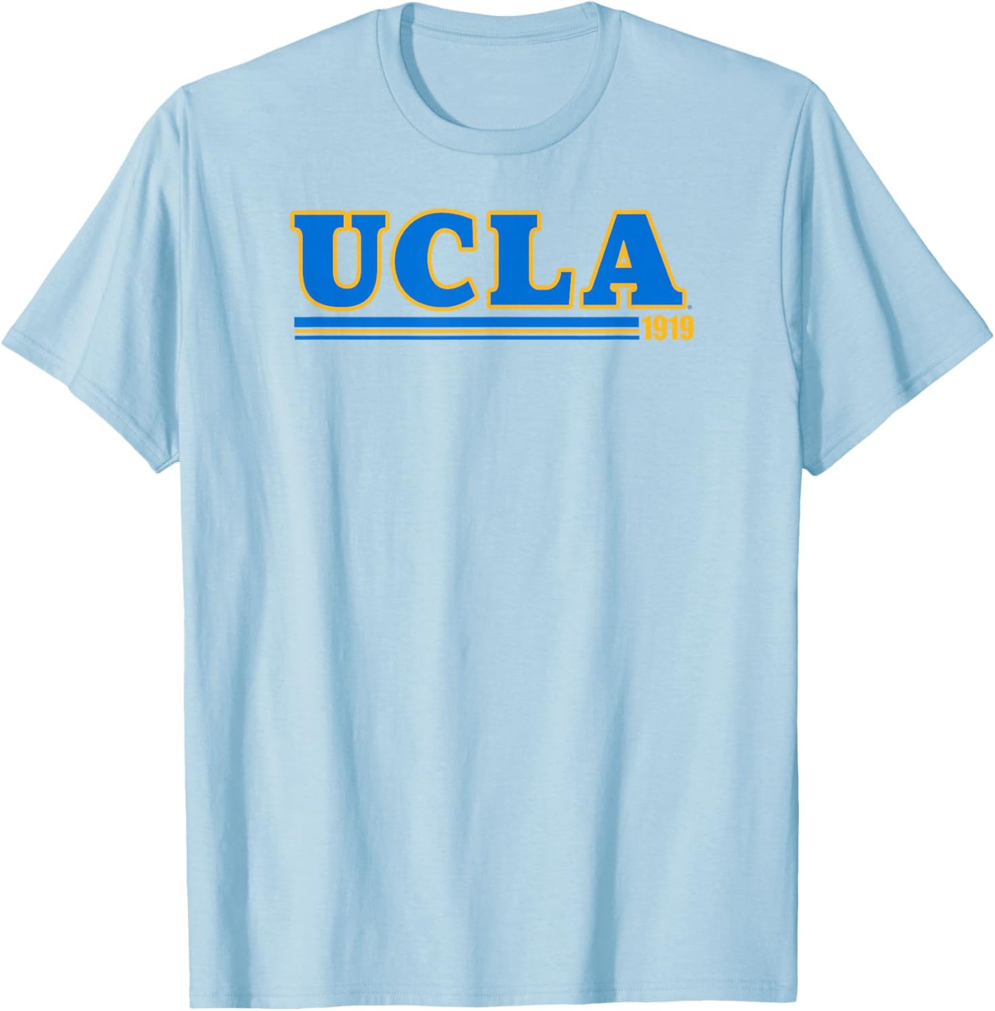 UCLA Bruins Plot Lines Officially Licensed T-Shirt - T-Shirt | Light Blue