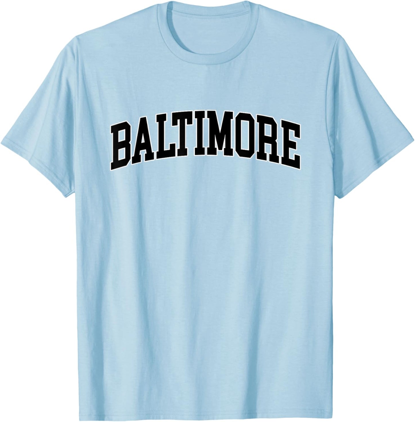 Baltimore - Throwback Design - Classic T-Shirt - T-Shirt | Light Blue