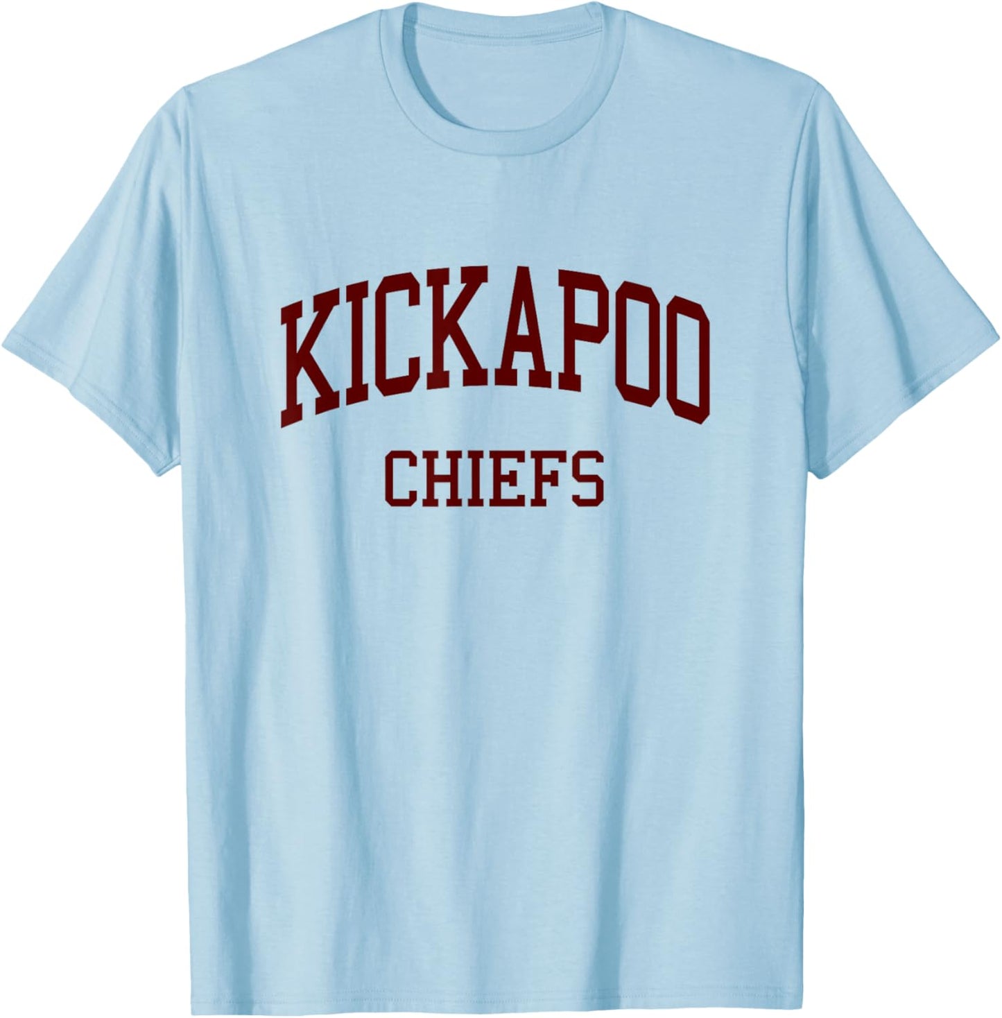Kickapoo High School HS Springfield MO Retro T-Shirt - T-Shirt | Light Blue