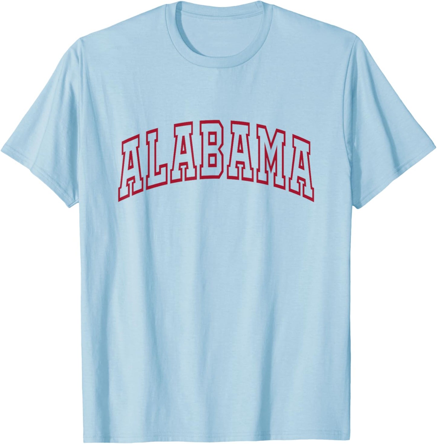 ALABAMA - Throwback Design - Classic T-Shirt - T-Shirt | Light Blue