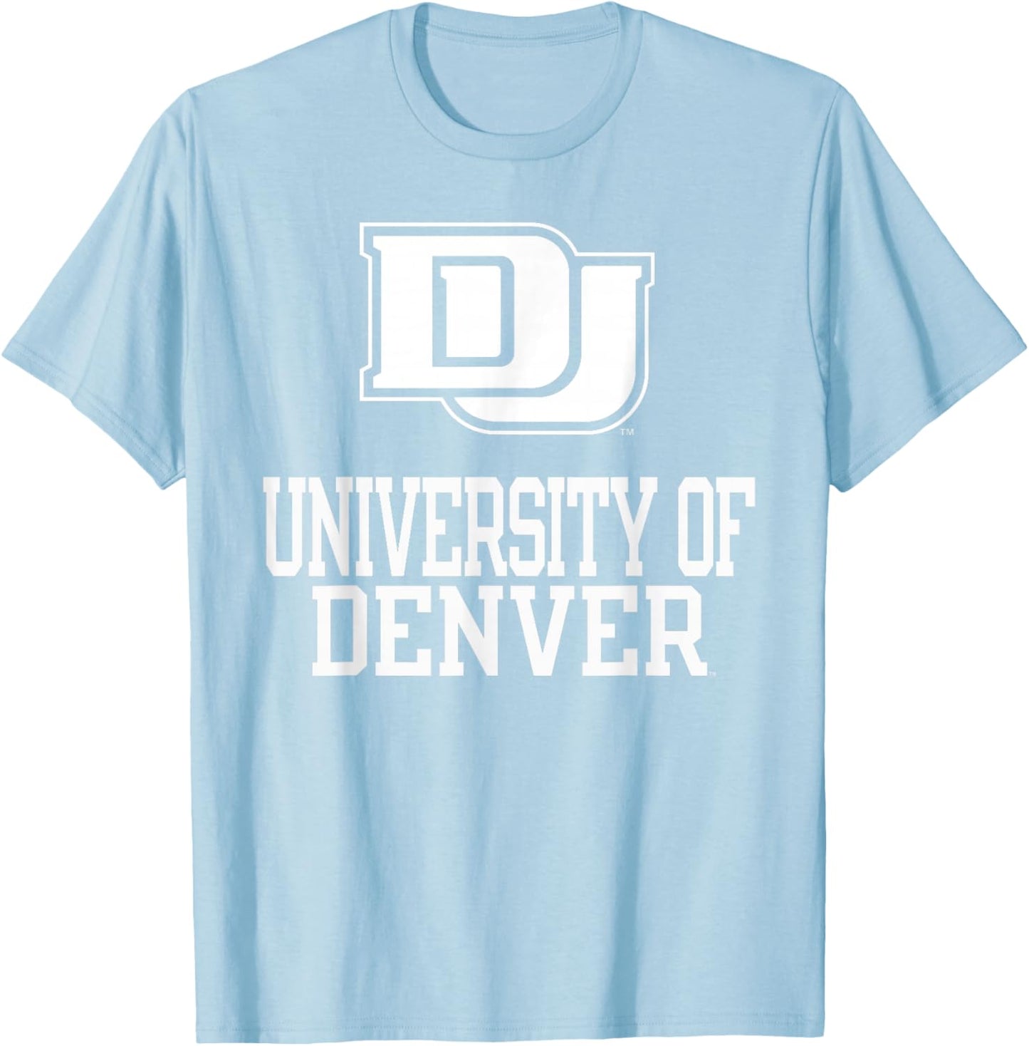 Denver Pioneers Sportsmanship Red Officially Licensed T-Shirt - T-Shirt | Light Blue