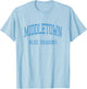 Middletown High School HS Middletown CT Retro T-Shirt - T-Shirt | Light Blue