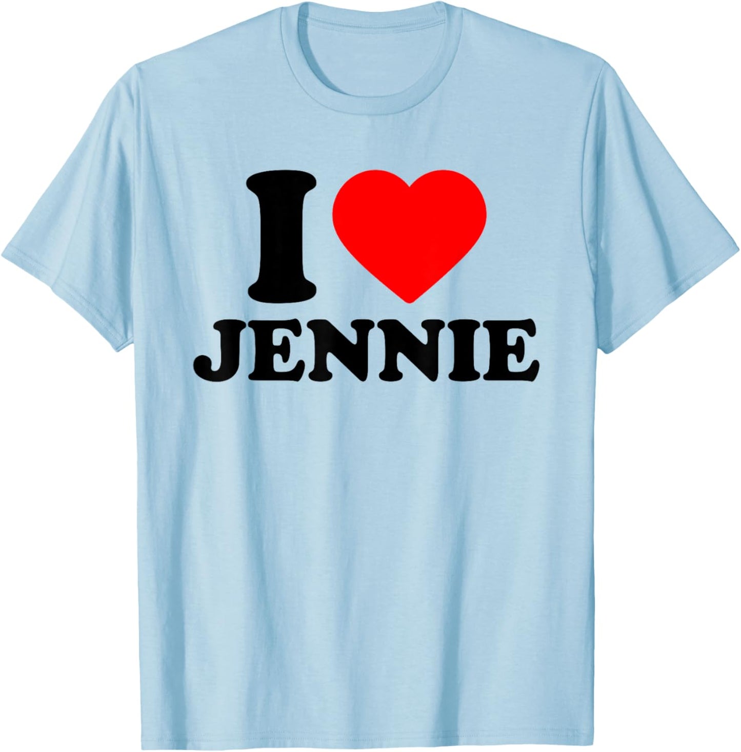 I Love Jennie · I Heart Jennie T-Shirt - T-Shirt | Light Blue