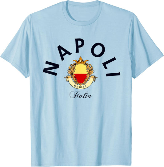 Napoli Italia Napoli vacation Napoli trip Napoli fan T-Shirt - T-Shirt | Light Blue