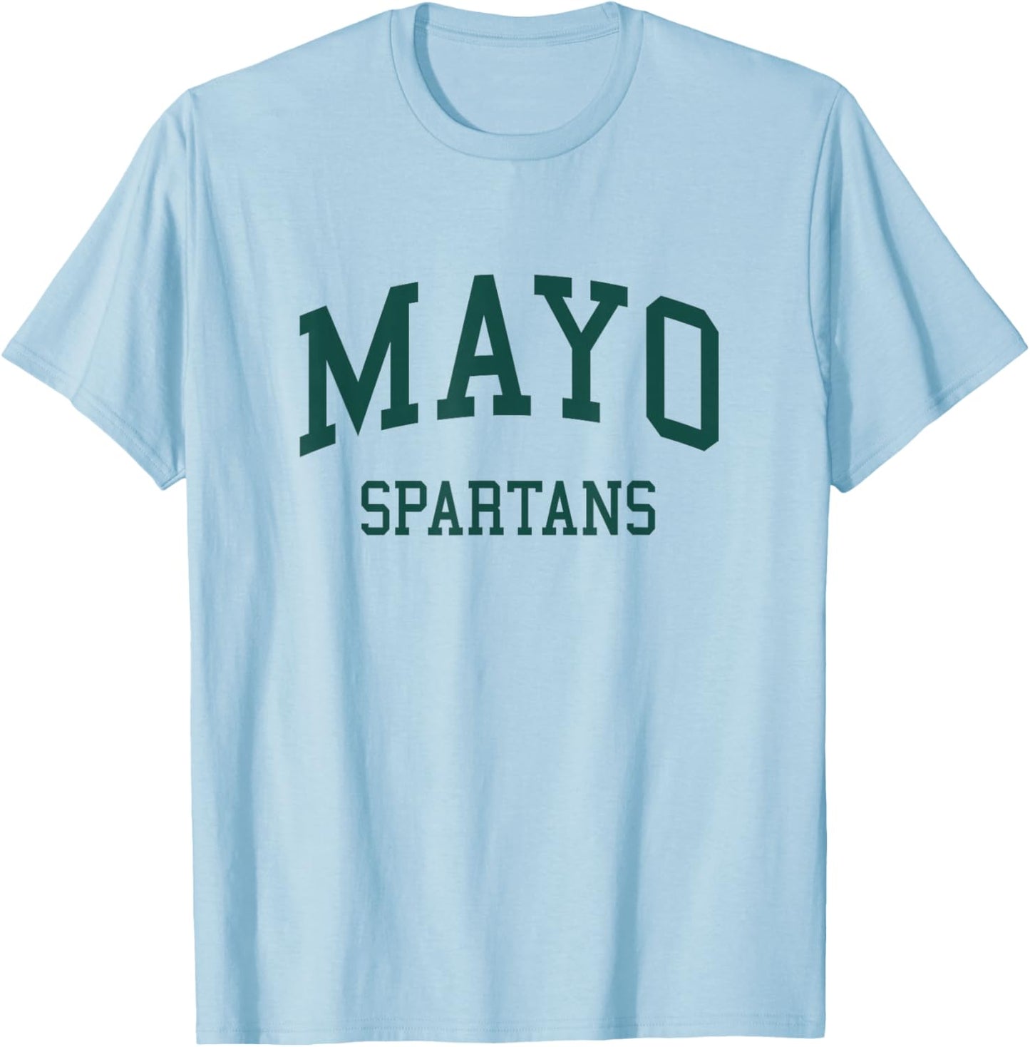 Mayo High School HS Rochester MN Retro T-Shirt - T-Shirt | Light Blue