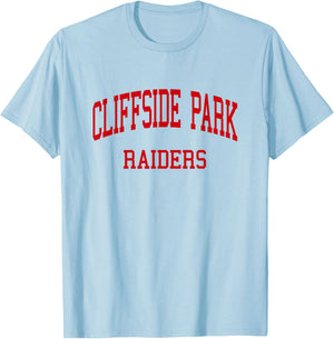 Cliffside Park High School HS Cliffside Park NJ Retro T-Shirt - T-Shirt | Light Blue