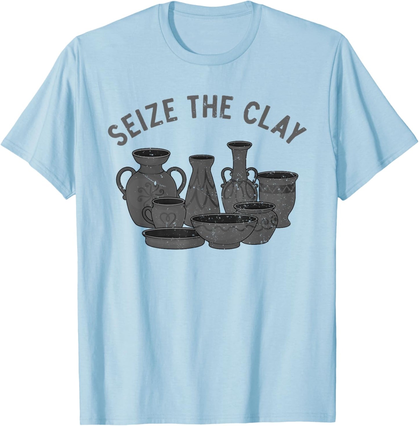 Cool Pottery Art Men Pottery Maker Pottery Artist T-Shirt - T-Shirt | Light Blue