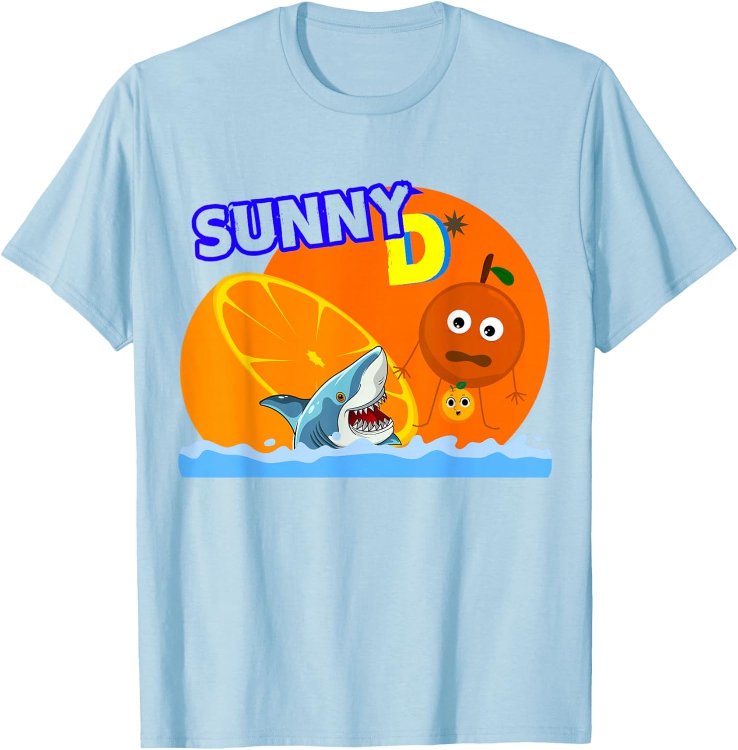 Sunny D Classic T-Shirt - T-Shirt | Light Blue