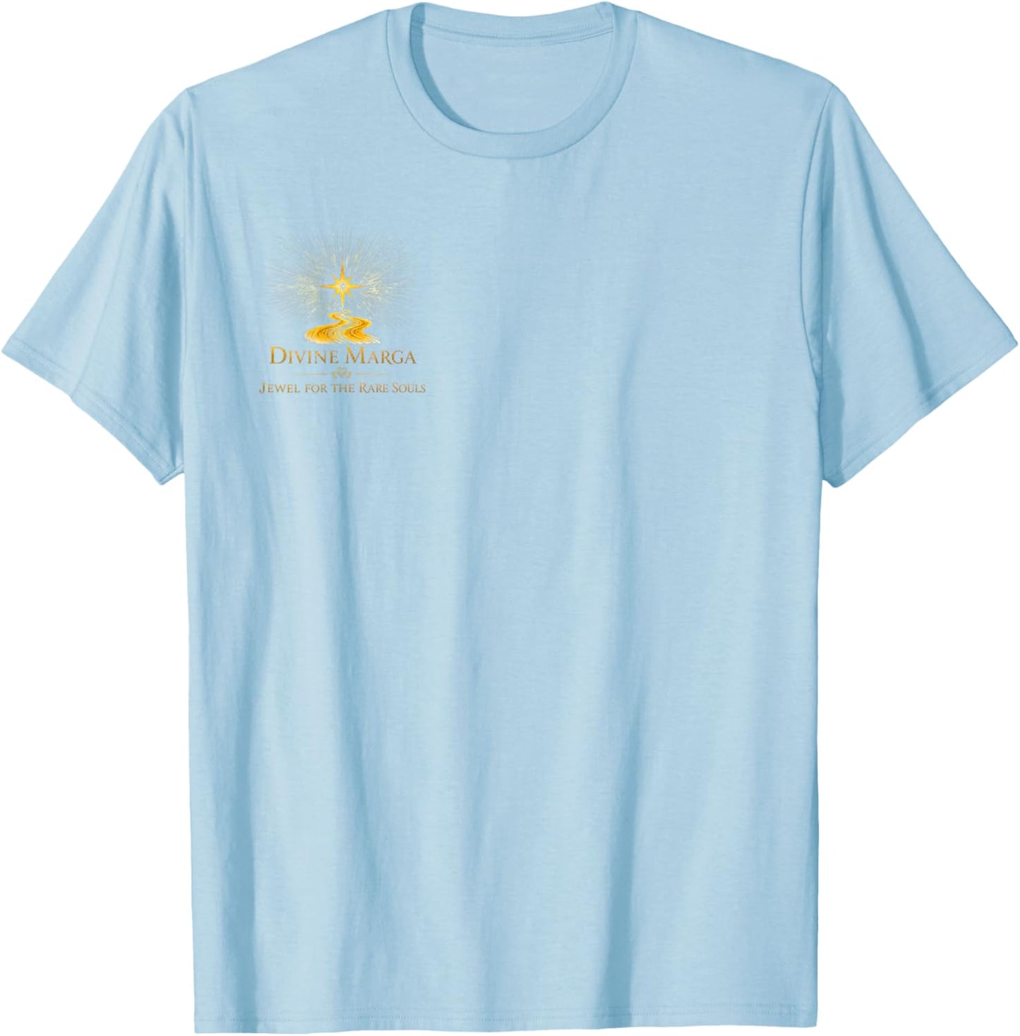 Jewel for the Rare Souls Yoga T-Shirt - T-Shirt | Light Blue