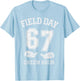 67 Field Day Green Bruh Six Seven Gen Alpha Teacher Kids T-Shirt - T-Shirt | Light Blue