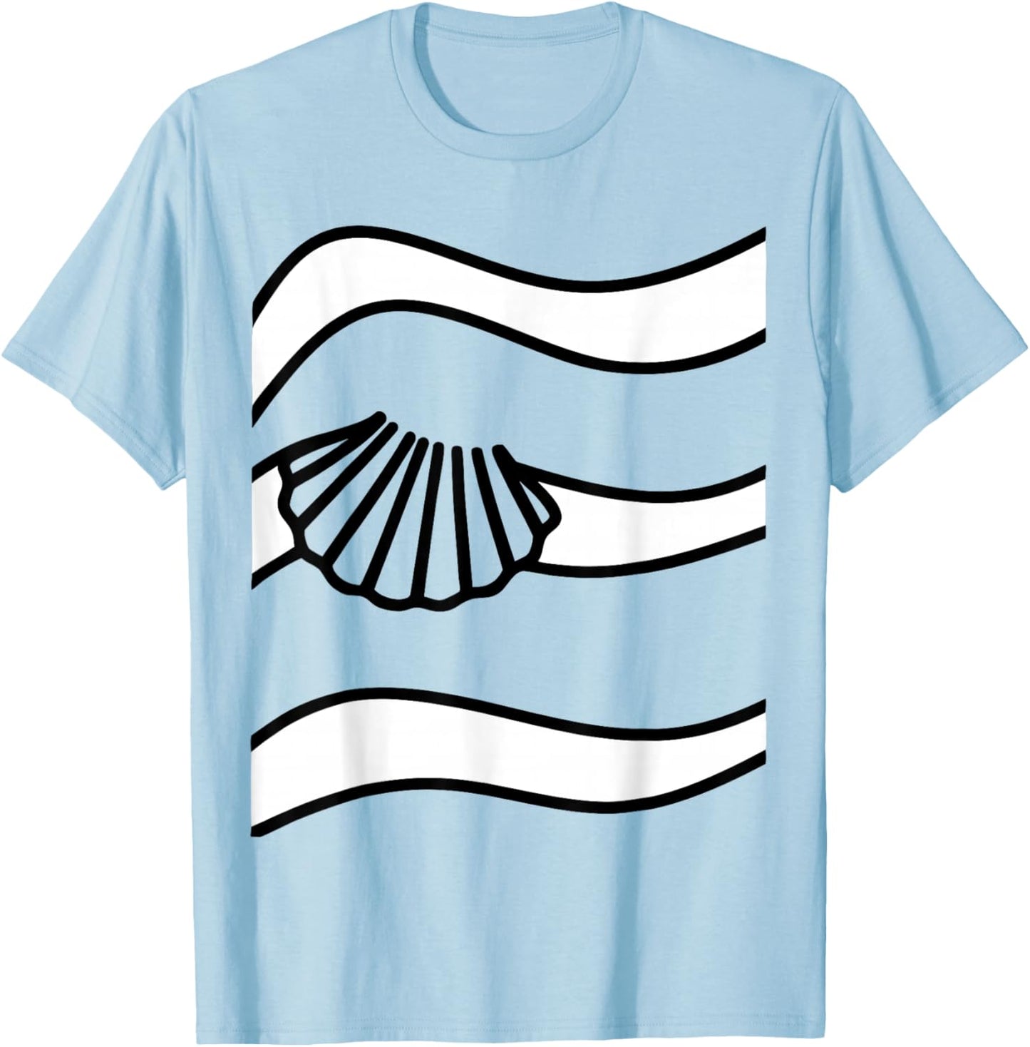 Clown Fish Shirt Adult Men Women Kids Clown Fish Costume T-Shirt - T-Shirt | Light Blue