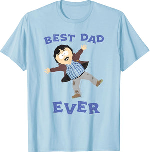 South Park Randy Best Dad Ever T-Shirt - T-Shirt | Light Blue