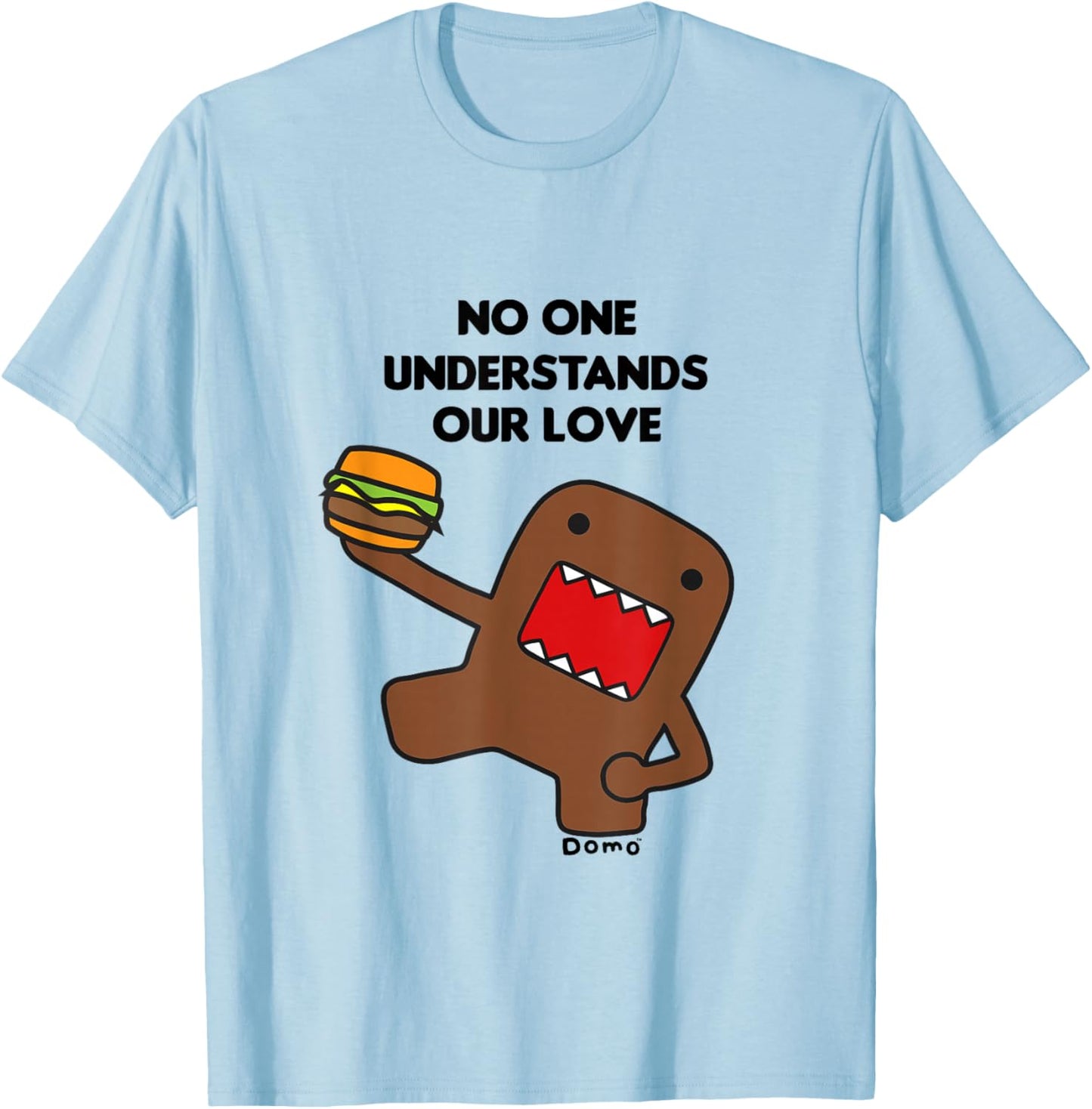 Offizielles Domo Merchandise Y2K Era | No One Understands Me T-Shirt - T-Shirt | Light Blue