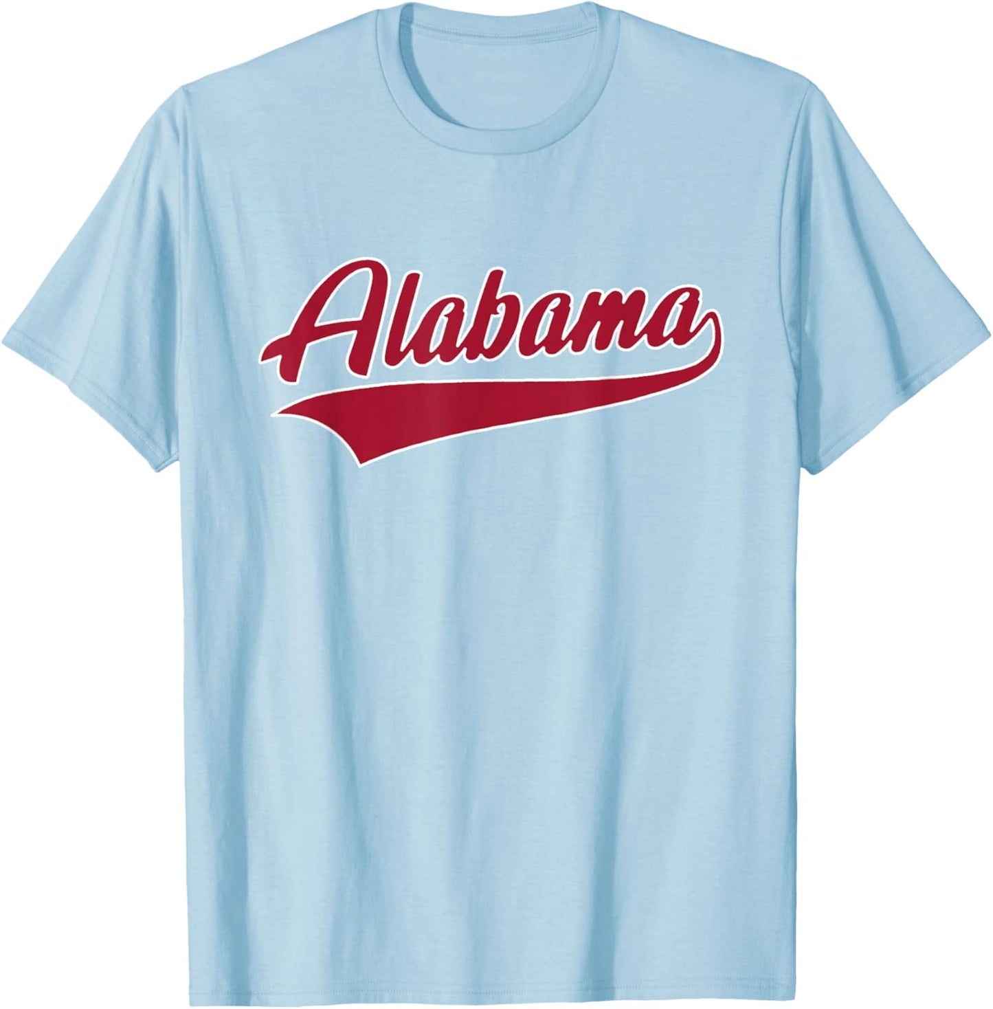 Alabama - Throwback Design - Classic T-Shirt - T-Shirt | Light Blue
