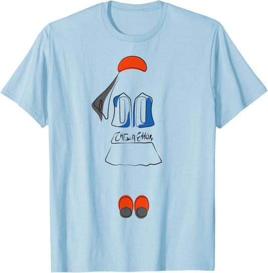 Greek Independence Day, Oxi Day Outfit, Tsolias T-Shirt - T-Shirt | Light Blue
