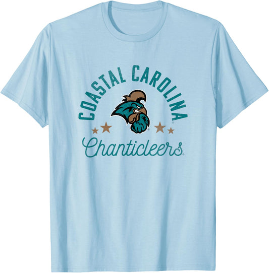 Coastal Carolina University CCU Star T-Shirt - T-Shirt | Light Blue