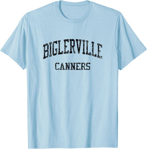 Biglerville High School HS Biglerville PA Vintage Sports T-Shirt - T-Shirt | Light Blue