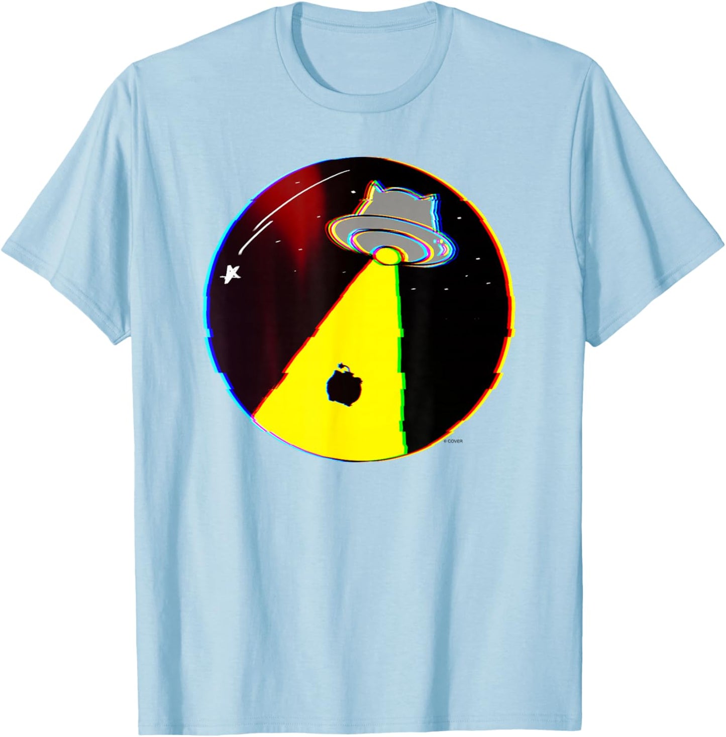 [Shishiro Botan] NePoLaBo Holoearth Live T-Shirt - T-Shirt | Light Blue