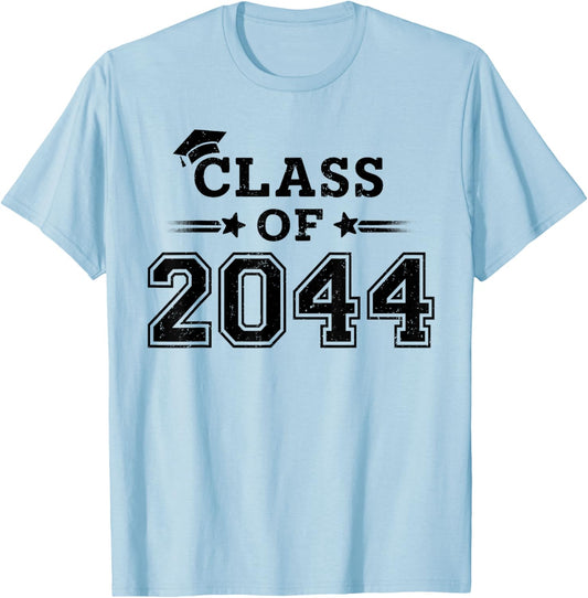 Class of 2044 Grow with Me First Day of School T-Shirt - T-Shirt | Light Blue